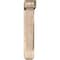 Ekena Millwork Traditional Craftsman Smooth Bracket w/ Offset Brace, Douglas Fir, 5 1/2"W x 22"D x 30"H BKT0604X22X30TRA04SDF - alternate 2